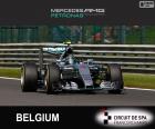 Nico Rosberg, Mercedes, 2015 Belçika Grand Prix, ikinci sırada
